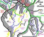 Carte du cirque de Cilaos, taille : 95 Ko